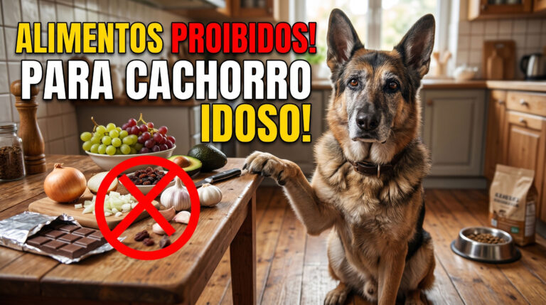 Alimentos proibidos para cachorros